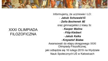 XXXI Olimpiada Filozoficzna