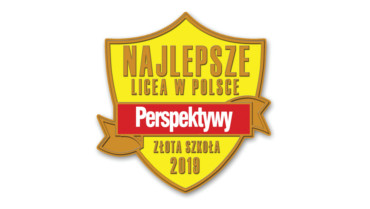 Jesteśmy złotą szkołą w rankingu Perspektywy 2019 !!!