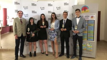 Uczniowie I LO na XIV Gliwickiej Gali Młodych Talentów ZWIASTUNY 2019