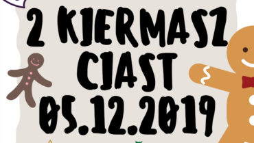 Kiermasz ciast 05.12.2019