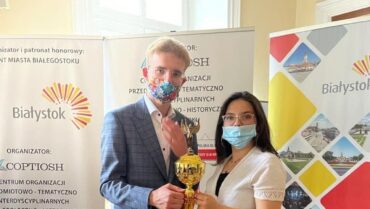 Adam Kancy laureatem 3 miejsca Ogólnopolskiej Olimpiady Wiedzy o III RP