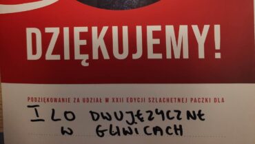 Podsumowanie szkolnej akcji “Szlachetna Paczka”