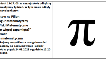 Matematyczny Tydzień