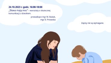 Zachęcamy do udziału w cyklu spotkań dla rodziców “Rodzic bez spinki” w PPP w Gliwicach