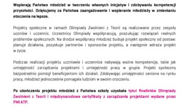 Jesteśmy w Rankingu Szkół Zwolnieni z Teorii 2026!